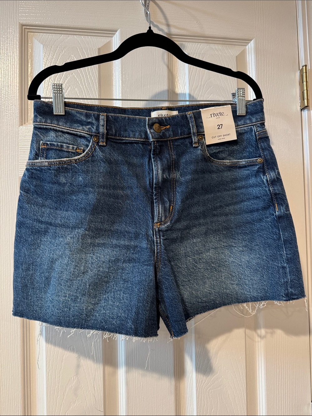 NWT Loft Rivete Denim "Cut Off Shorts"